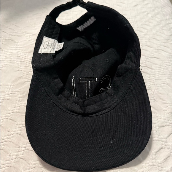 Avia Black Cap with White STL Letters - Picture 3 of 4